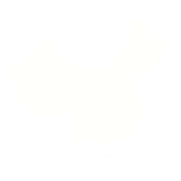 Map of China with highlighted location of BROCKHAUS Measurements Beijing office.
