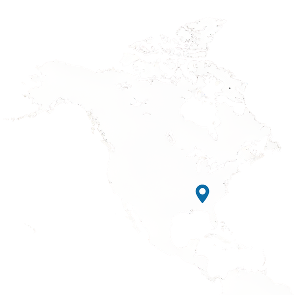 Outline maps of Noth America– international offices and contact points.