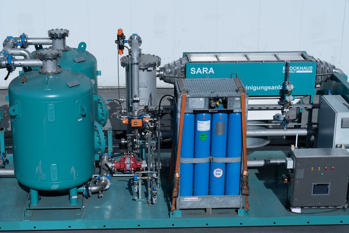 BROCKHAUS SARA - Mobile Saugwagenabluftreinigung